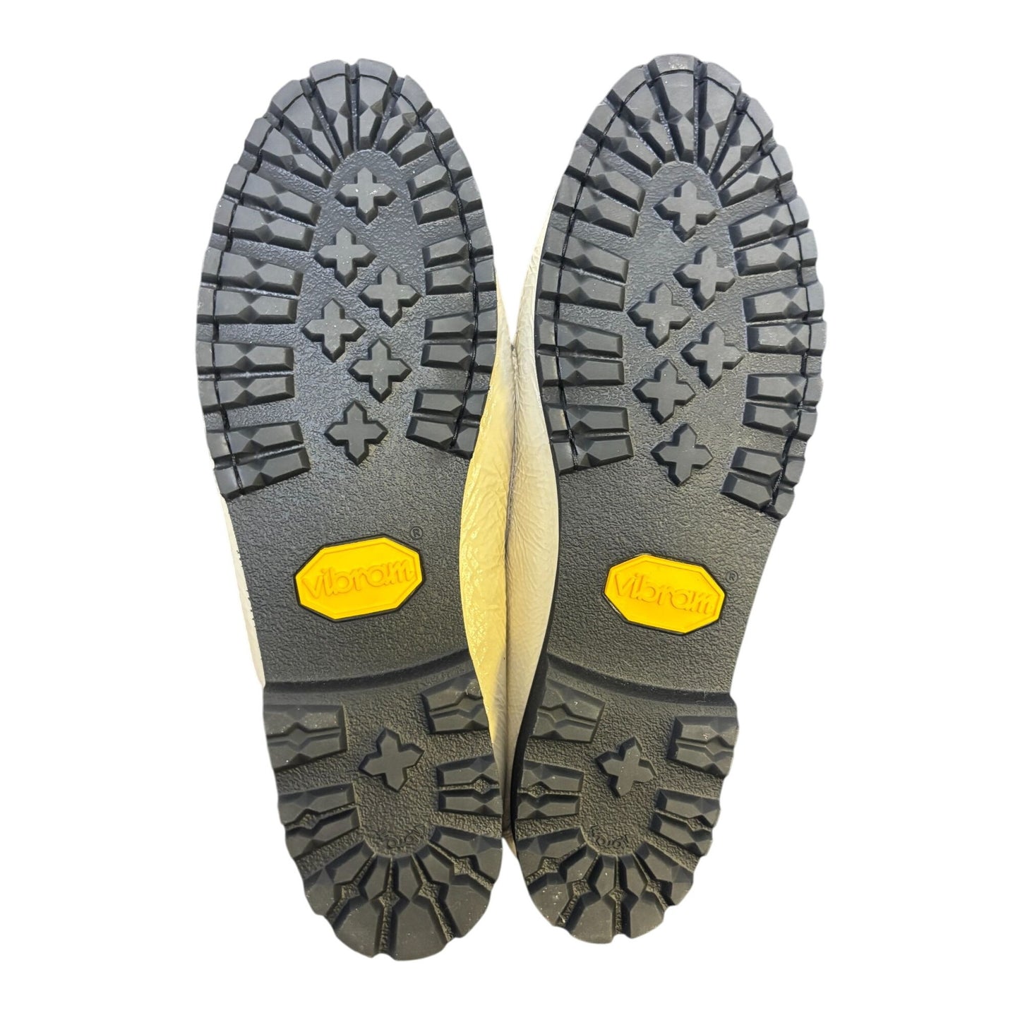 Robert Zur Patent Leather Cream Loafers Size 8