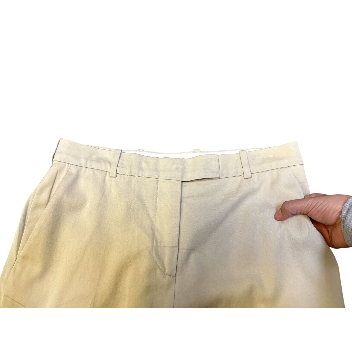 Valentino Tan Slack Pants Size 8