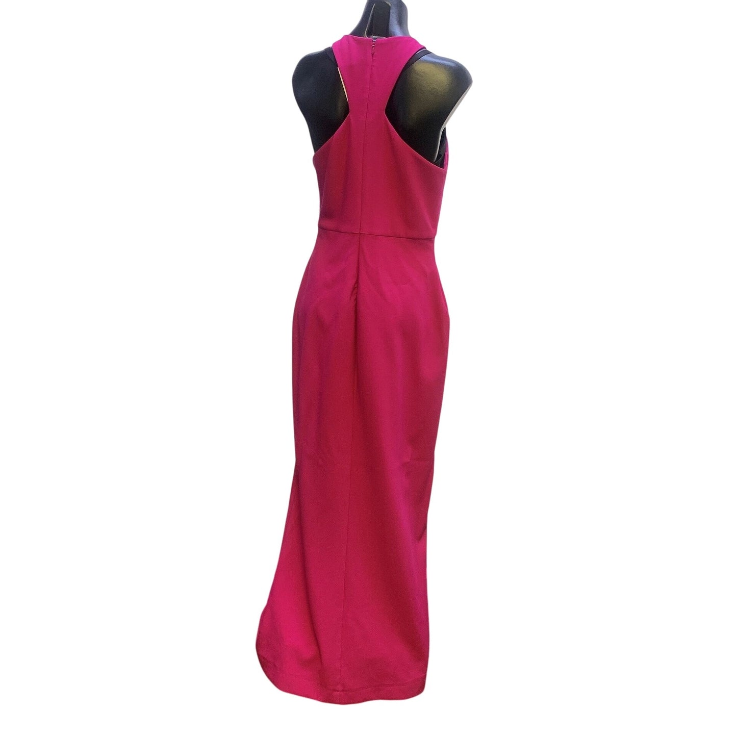 NWT Likely Fuchsia Sleeveless Keyhole Cutout Gown With Racerback Design