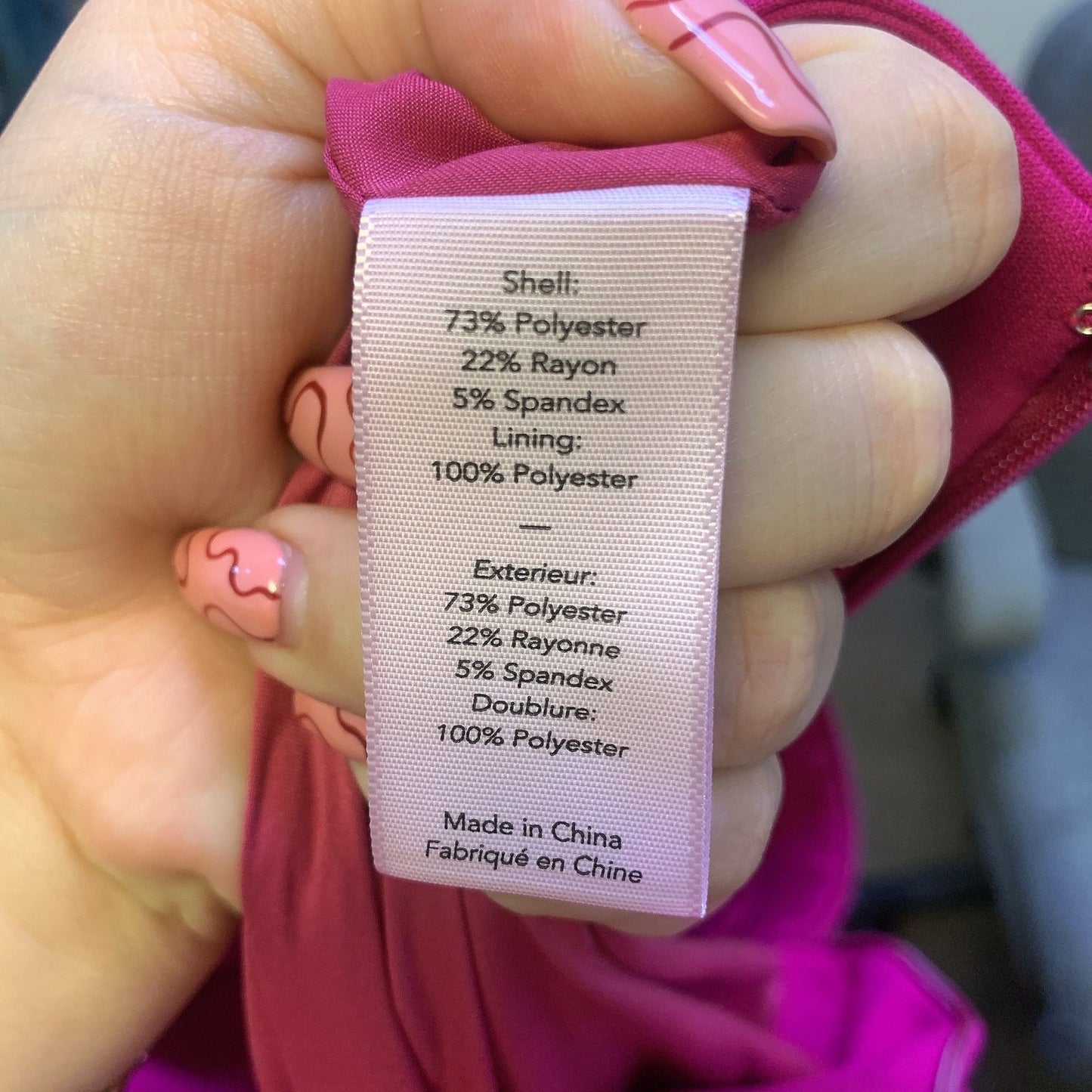 NWT Likely Fuchsia Sleeveless Keyhole Cutout Gown With Racerback Design