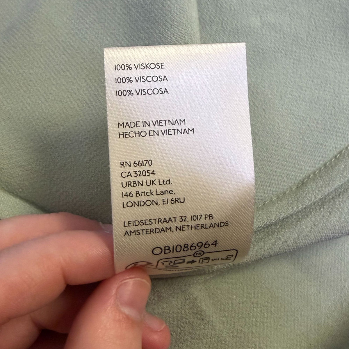 By Anthropologie Mint Green Satin Midi Skirt S