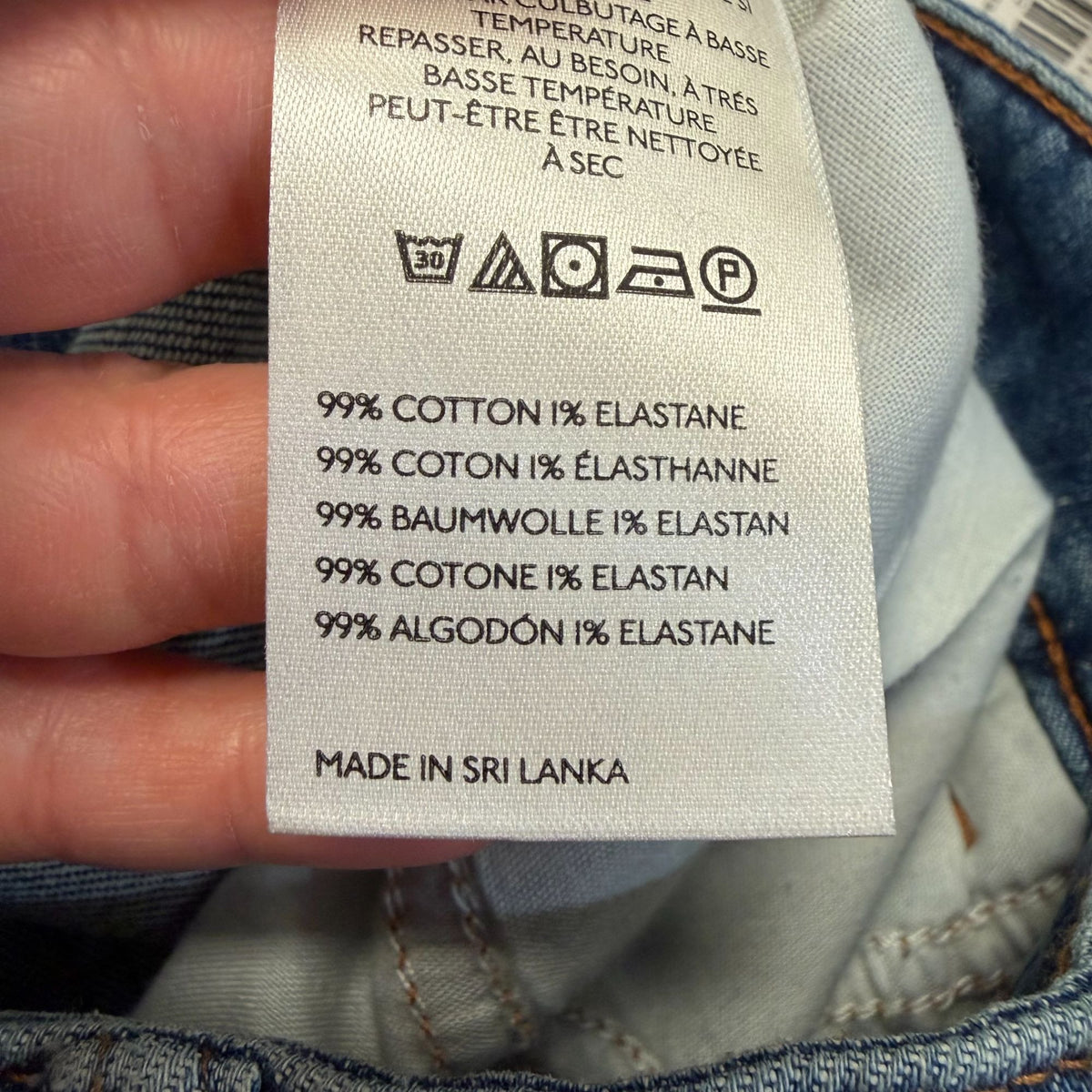 NWT Pilcro Anthropologie Straight-Leg Blue Denim Jeans 8/29