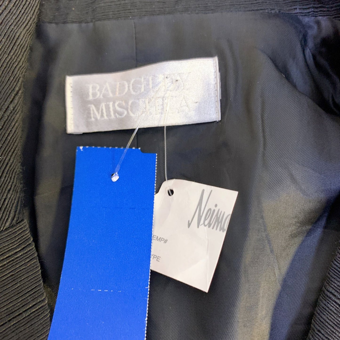 *Badgley Mischka Black Vintage Jacket Medium