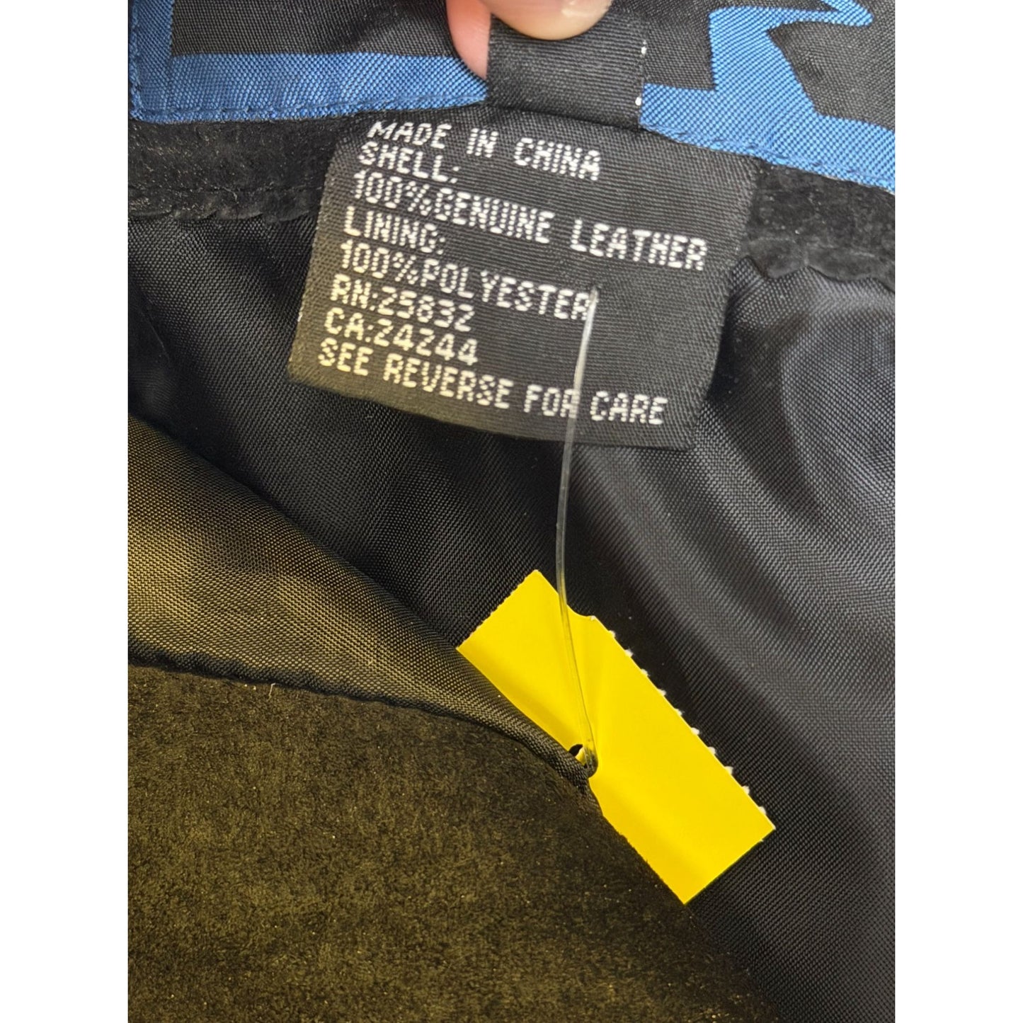 Cripple Creek Western Suede Fringe Jacket Black Beaded Detailed Cowgirl Heather Design With Button XL