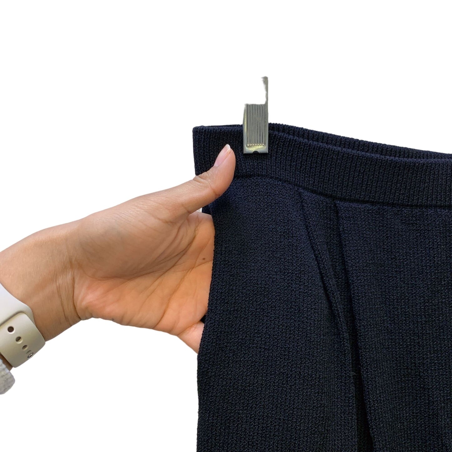 *St. John Black Knit Pants Size 10