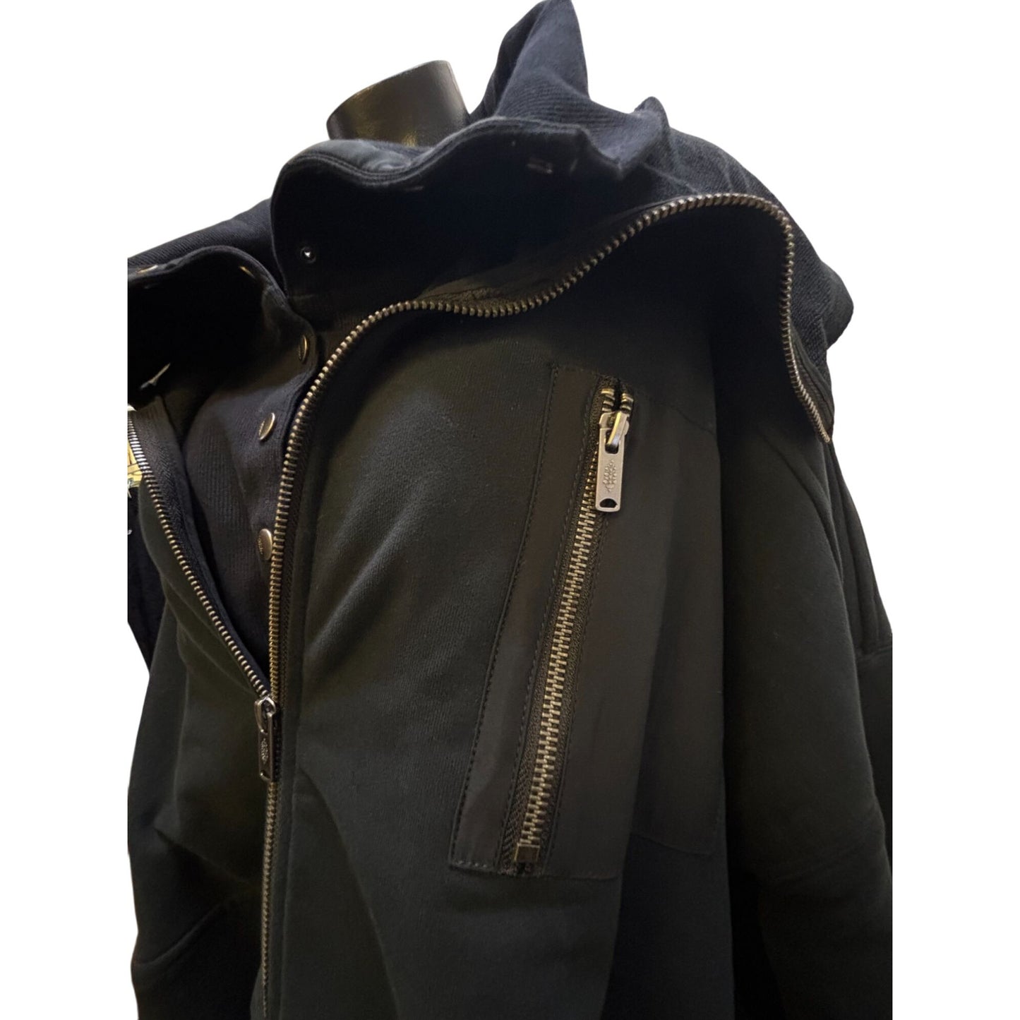 NWT Fp Movement Hooded Jacket Black L Oversized