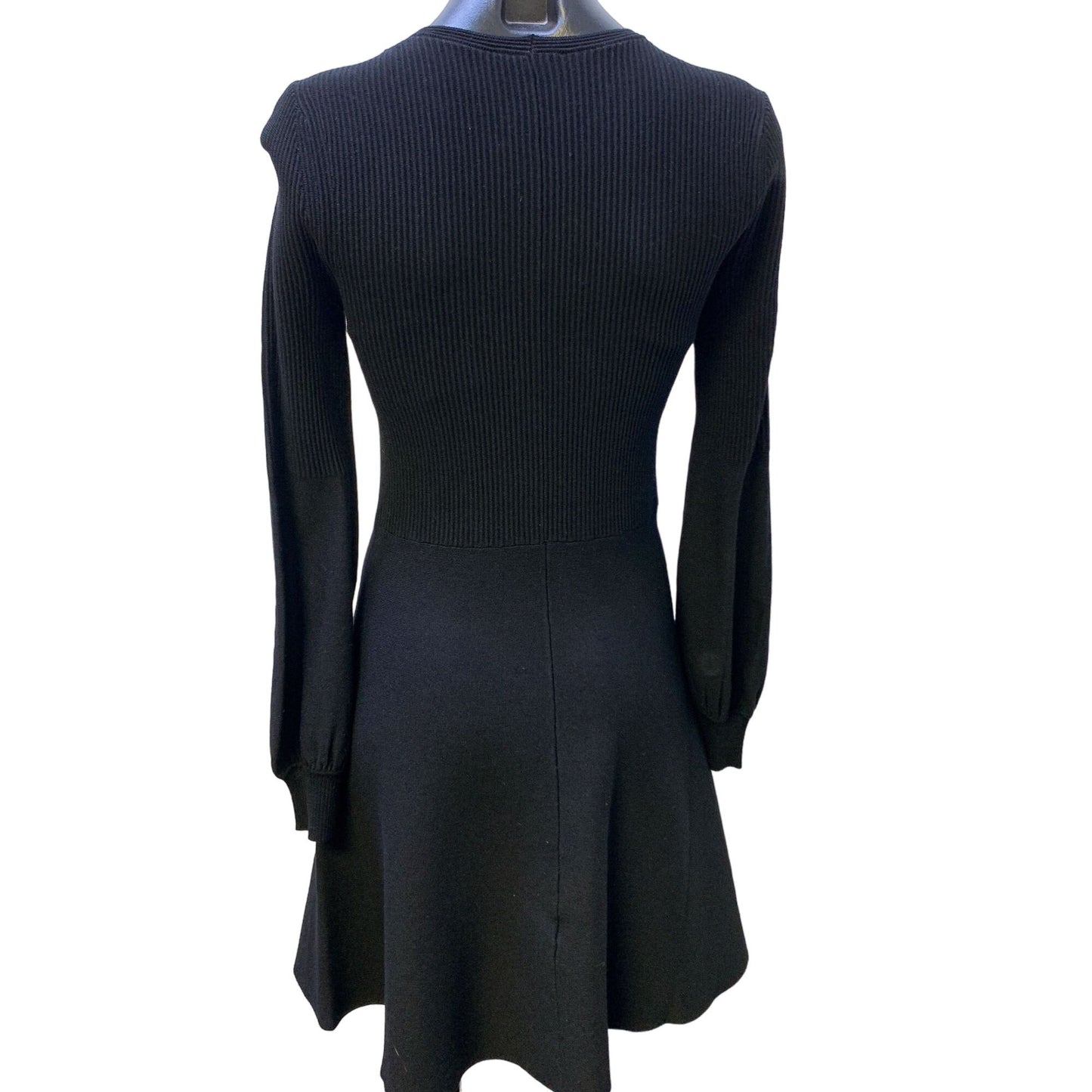 *A Loves A Black Ribbed Knit Dress X-Small