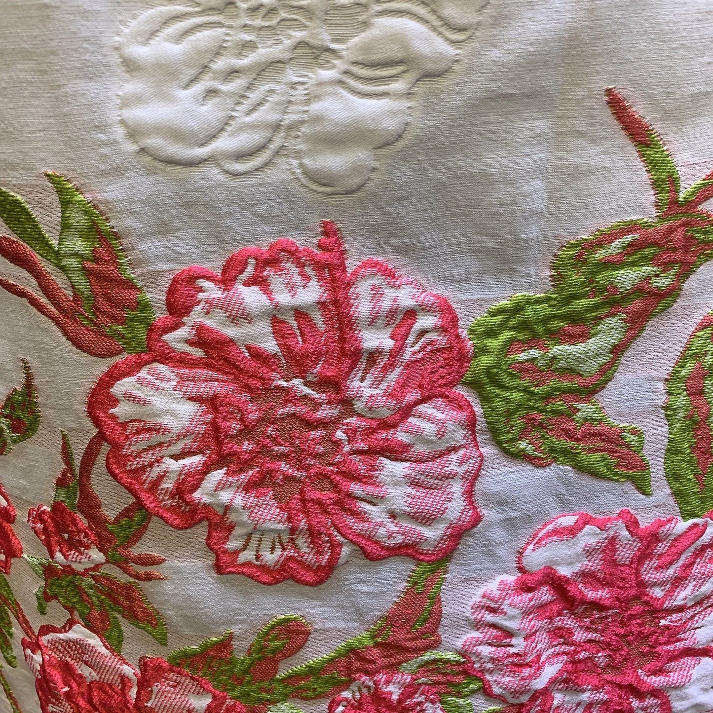 Blumarine Made In Italy Floral Embroidered Skirt White S
