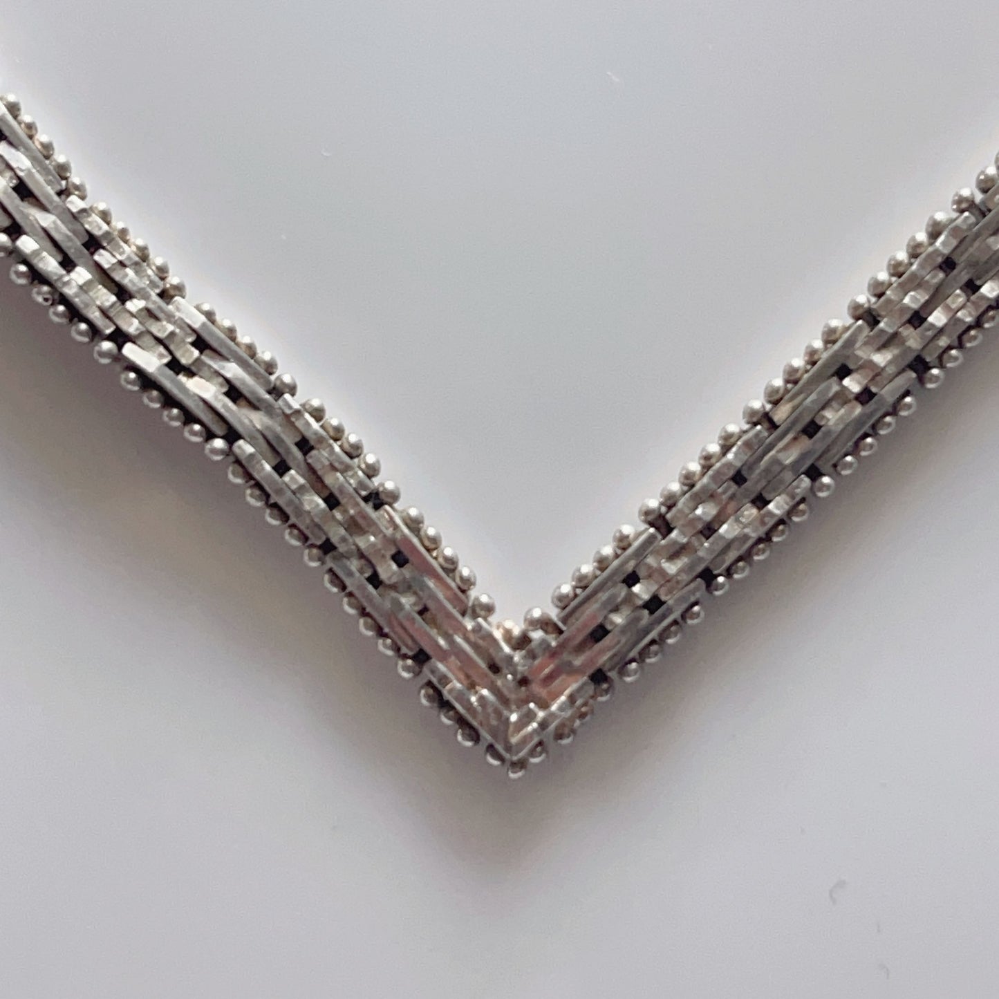 .925 Silver Small Choker Necklace Medium