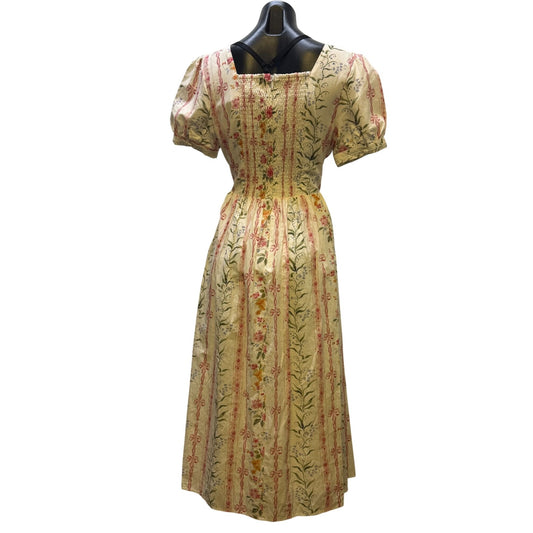 NWT Ivy City Co Cara Fox Print Dress Pink White Size 8