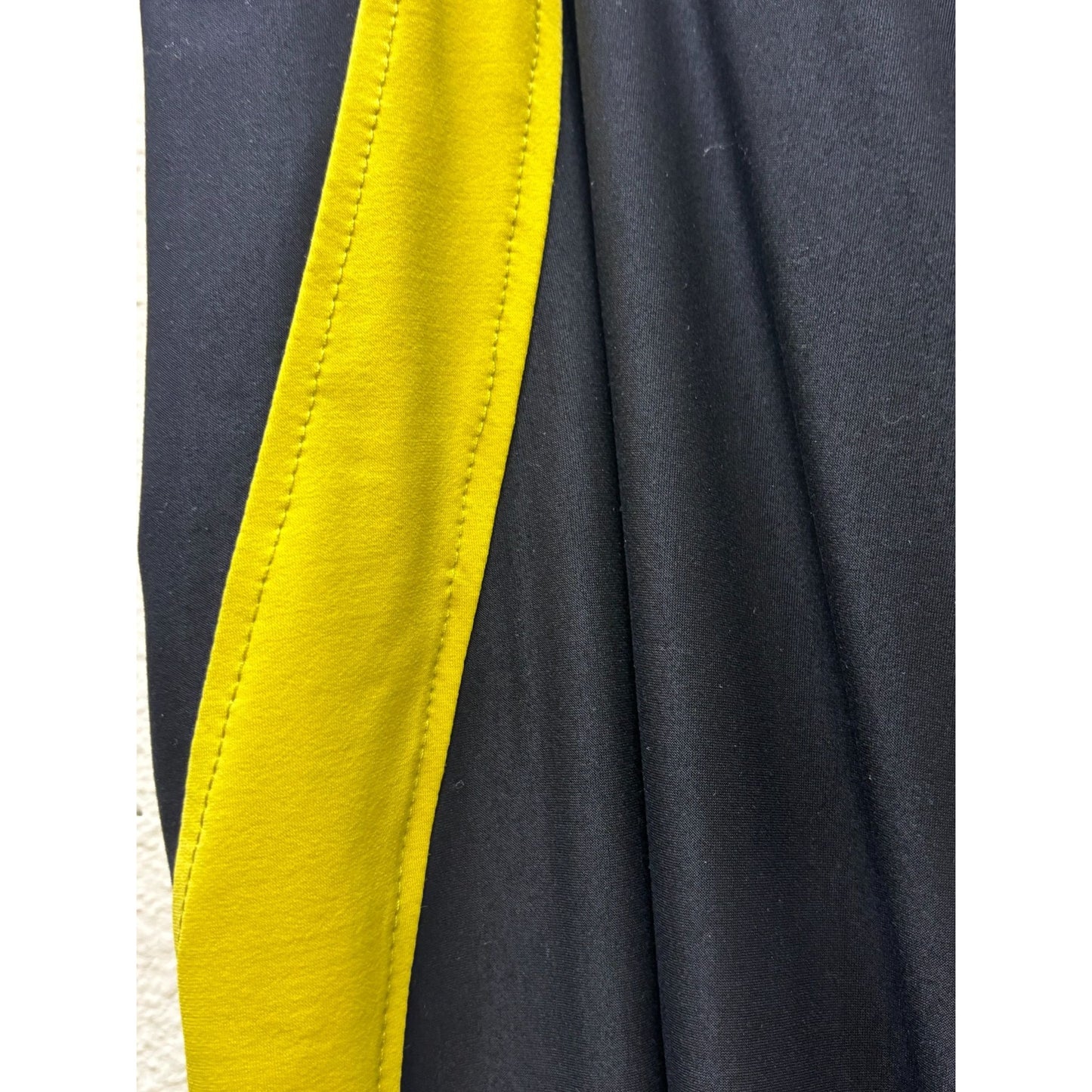 Tekbika By Alembika Yellow & Black Wide-Leg Pants Size 5/XL