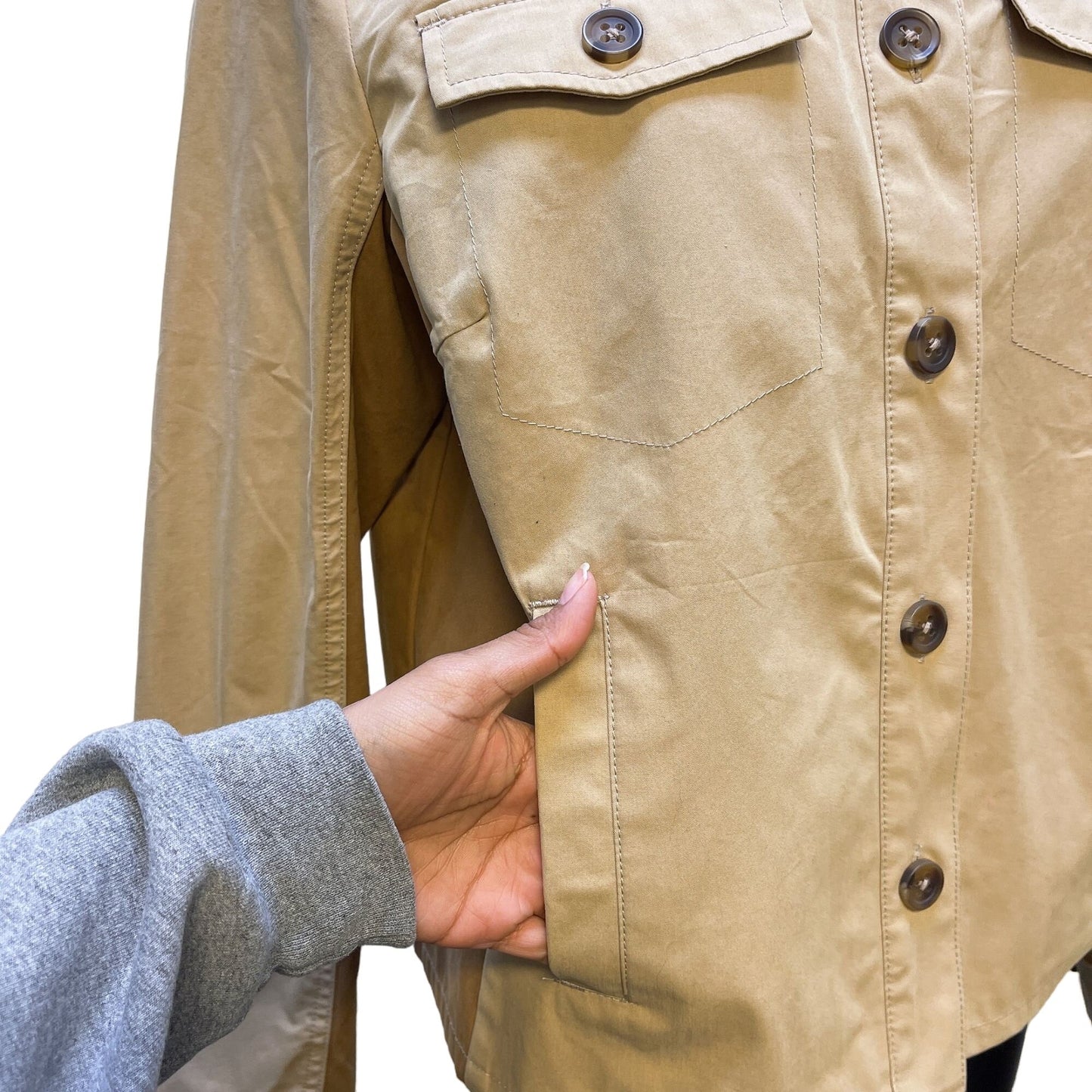 *NWT Cabi Brown Jacket Medium