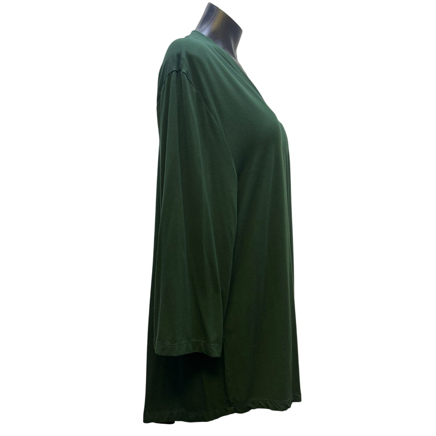 Alembika Long Sleeve Tunic Dark Green 7/L