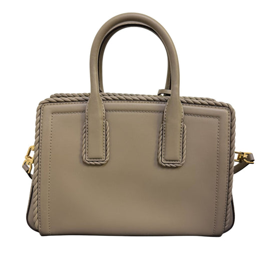 Michael Kors Taupe Crossbody Bag Gold Hardware Adjustable Strap