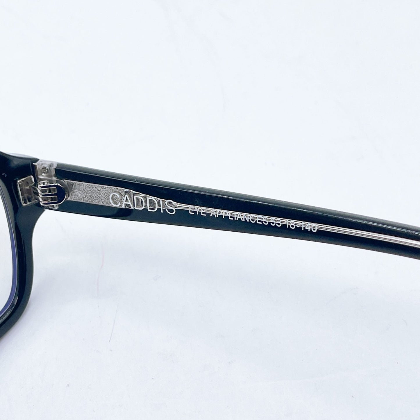 Caddis Neta Reading Glasses 1.50 Black Frame Rectangle Shape With Original Box