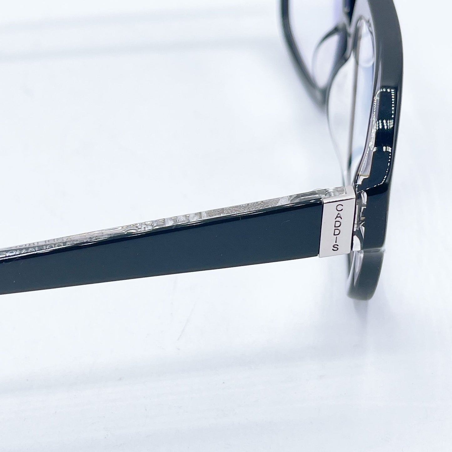 Caddis Neta Reading Glasses 1.50 Black Frame Rectangle Shape With Original Box