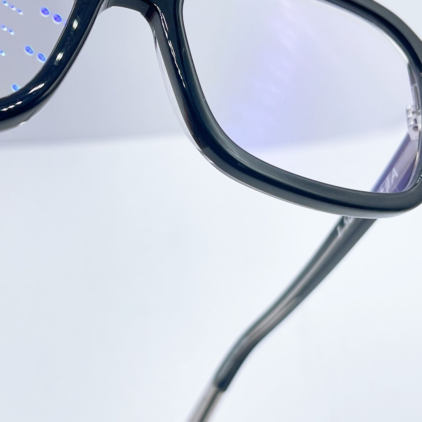 Caddis Neta Reading Glasses 1.50 Black Frame Rectangle Shape With Original Box