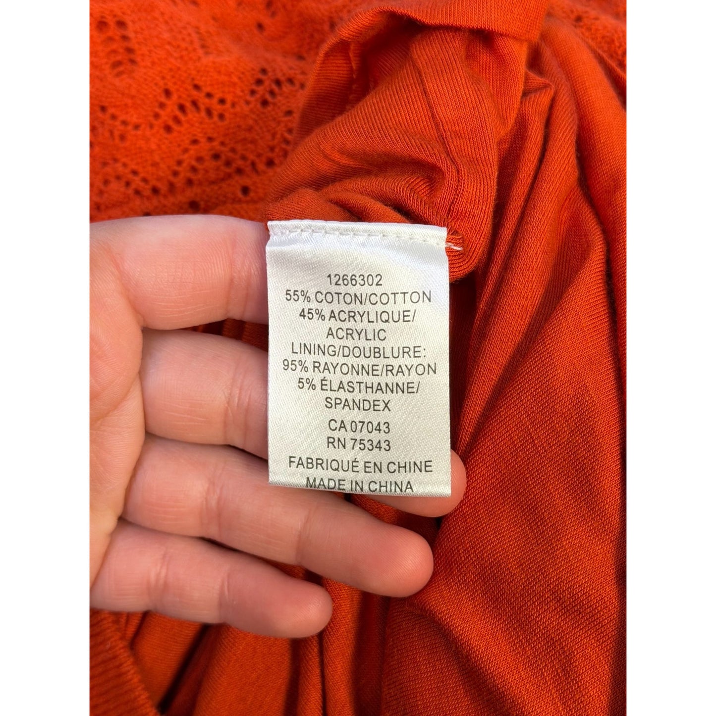 House Of Harlow 1960 Orange Crochet Maxi Dress Size M