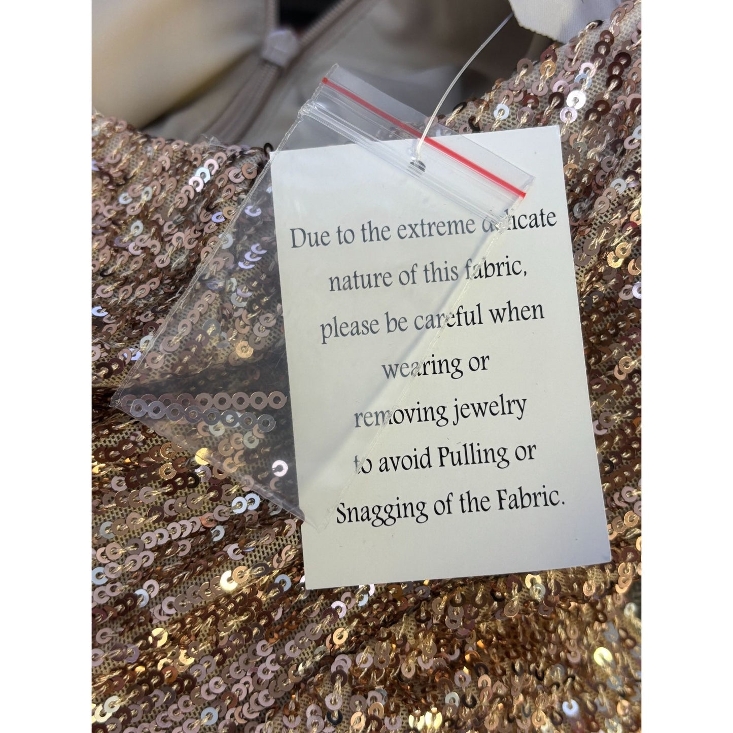 Sequin Gold Long Sleeve Dress By BHLDN 8
