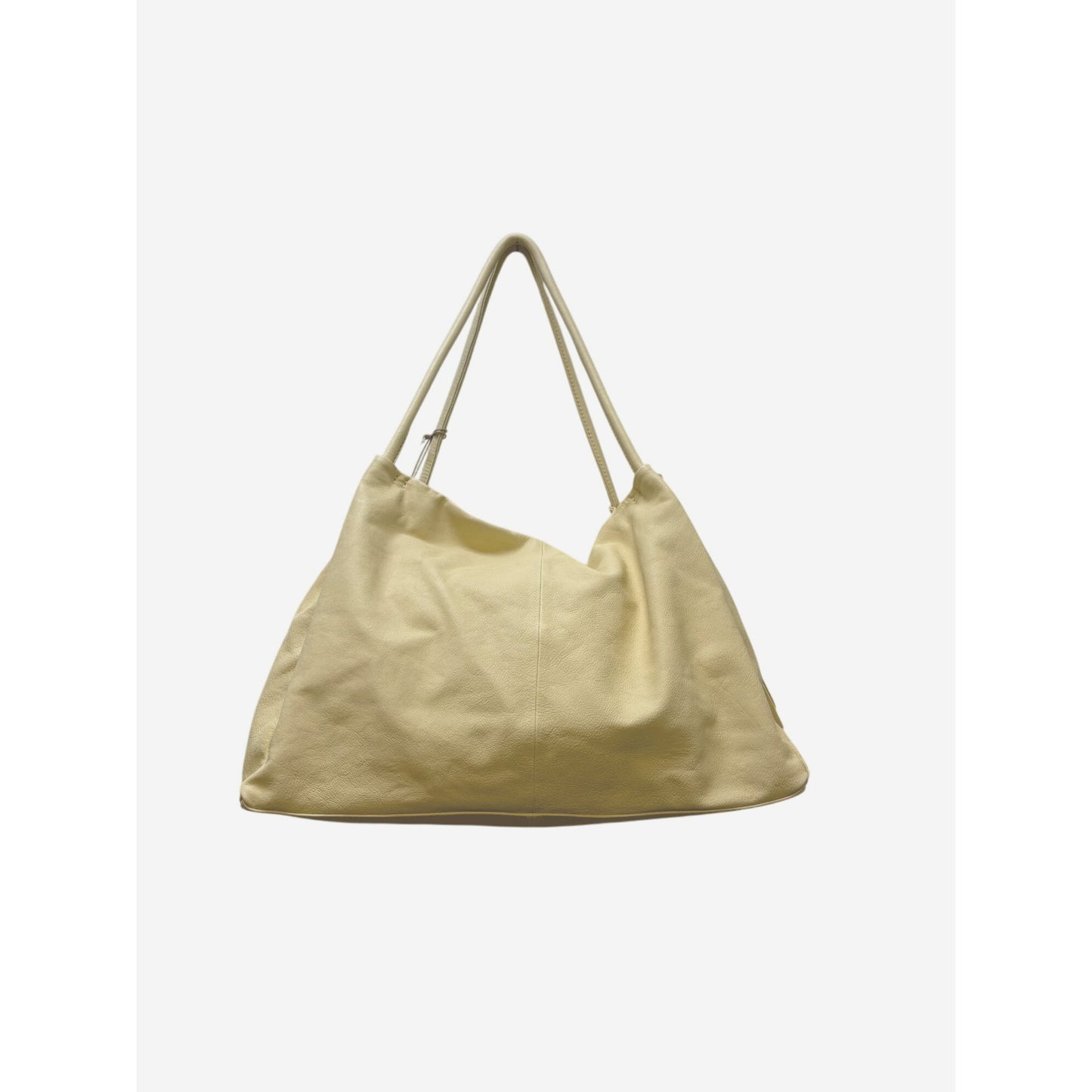 Hobo Tote Bag Soft Butter Color Leather L