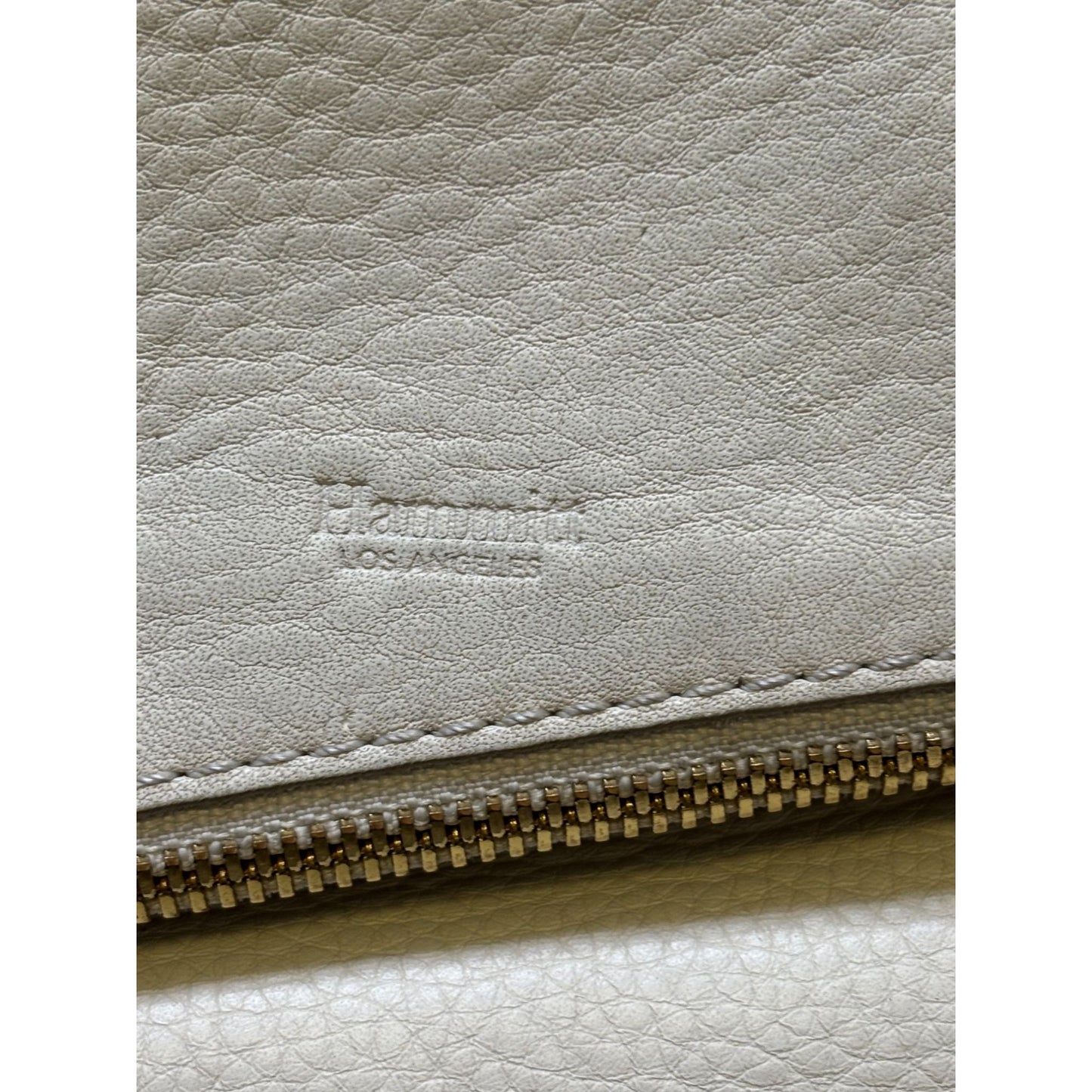 Hammitt Los Angeles Ivory Leather Crossbody Bag
