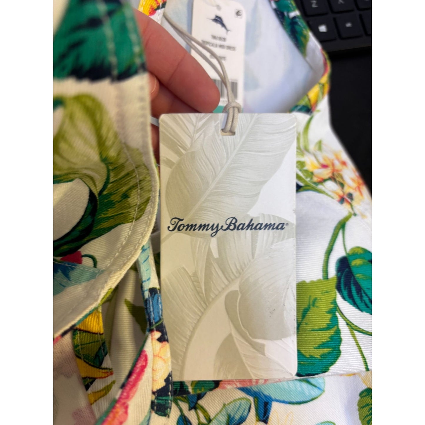 Tommy Bahama Floral Dress Multicolor XL/16