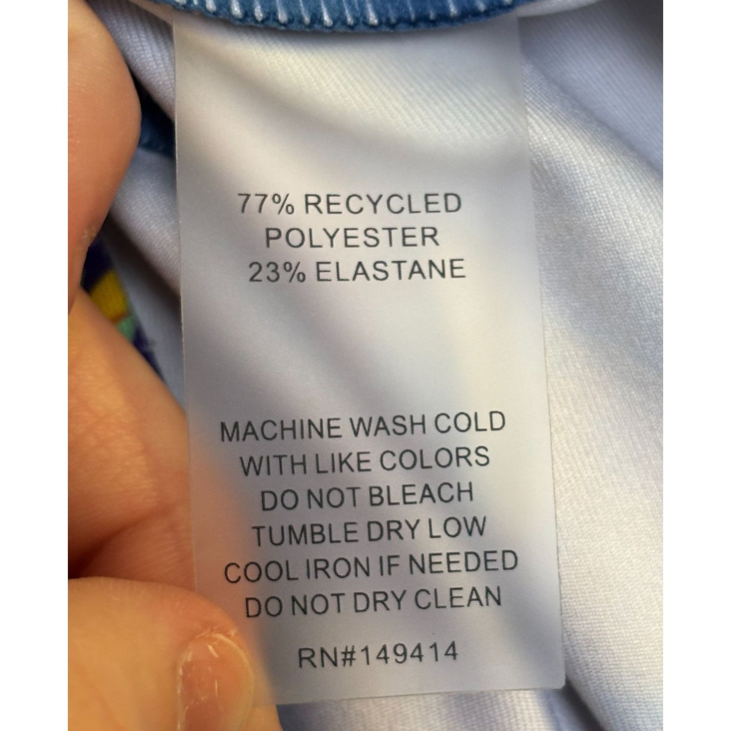 Johnny Was Active Polo Shirt Floral Pattern Multi M