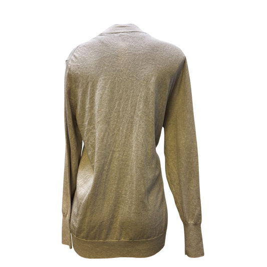 NWT Estheme Cashmere Cardigan Sweater Gray L