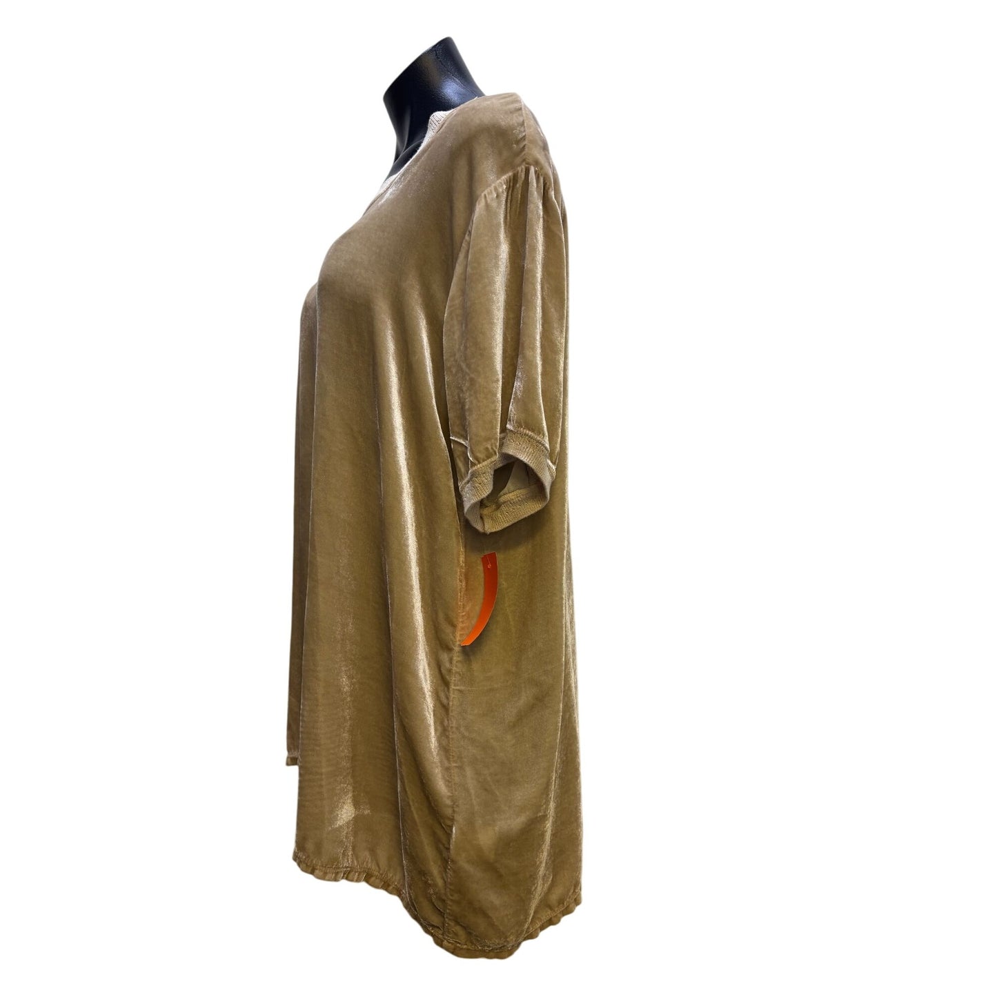 Johnny Was Velvet Blouse Sand Color M