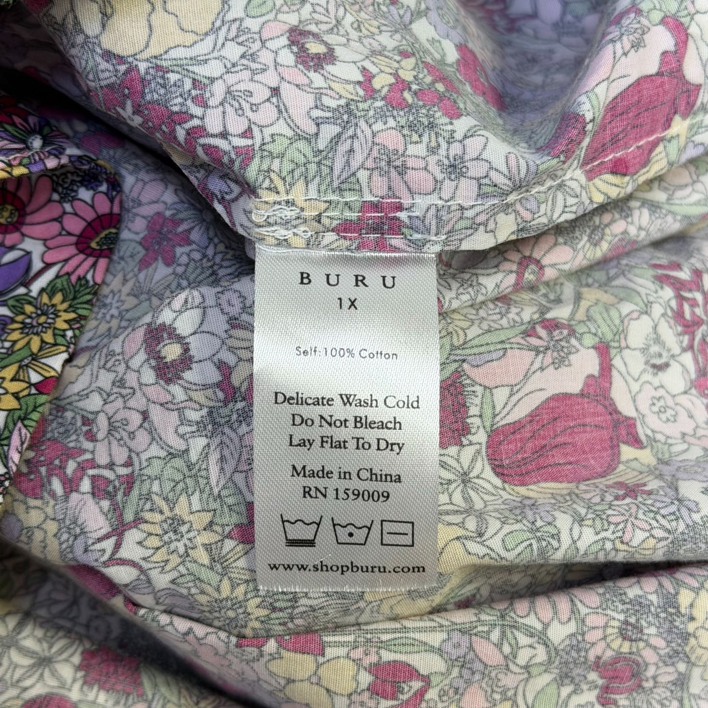 Buru 2-Piece Floral Blouse & Maxi Skirt Set Multi-Color XL
