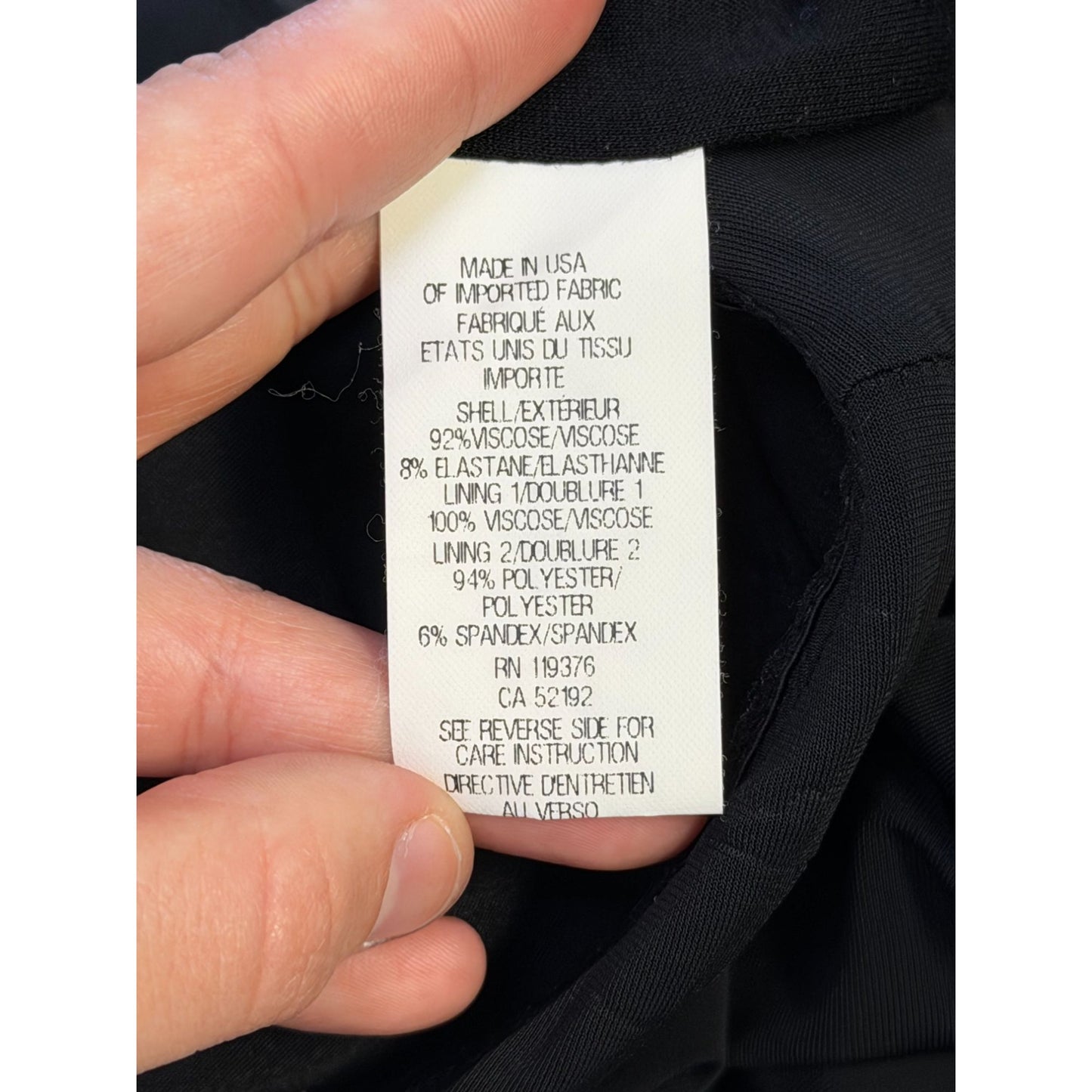 Helmut Lang Black Strapless Maxi Dress Size 10