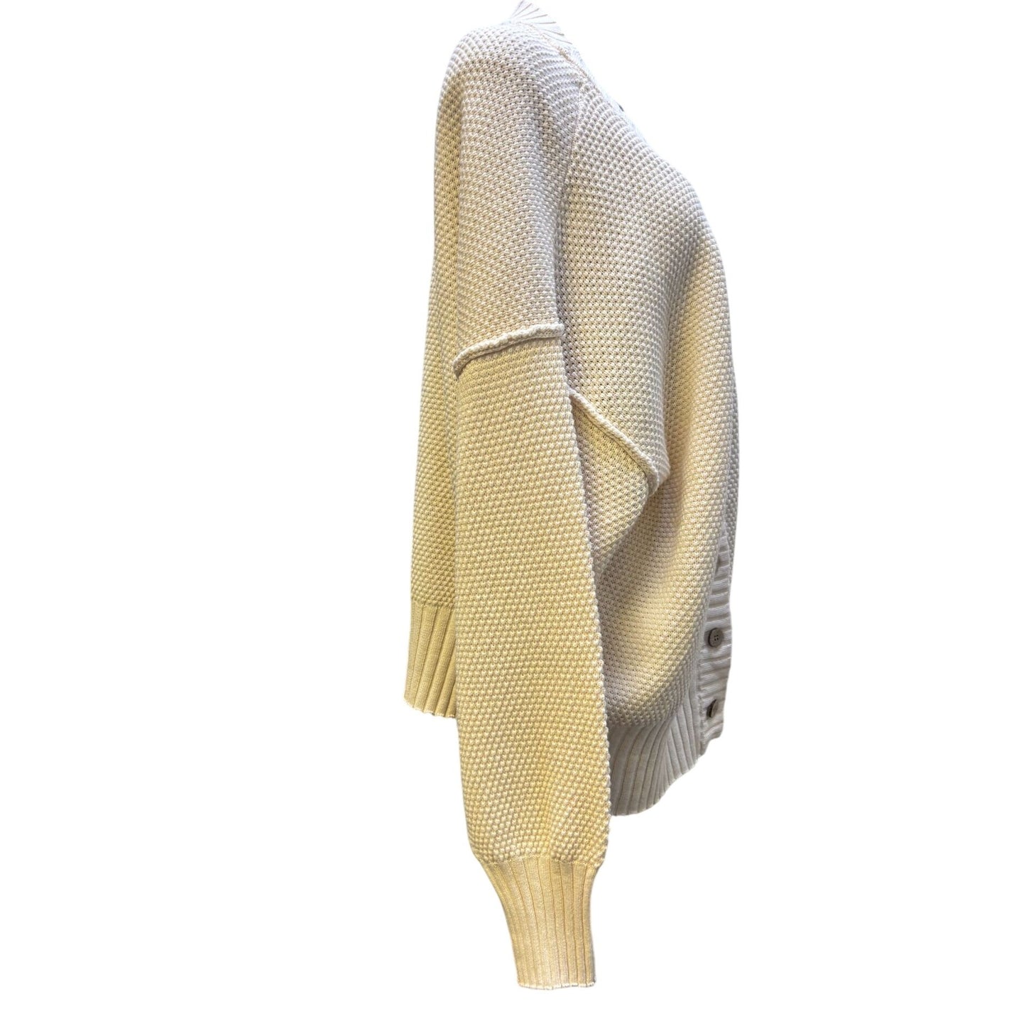 NWT FP Beach Cardigan & Pants Set In Cream XL 2p