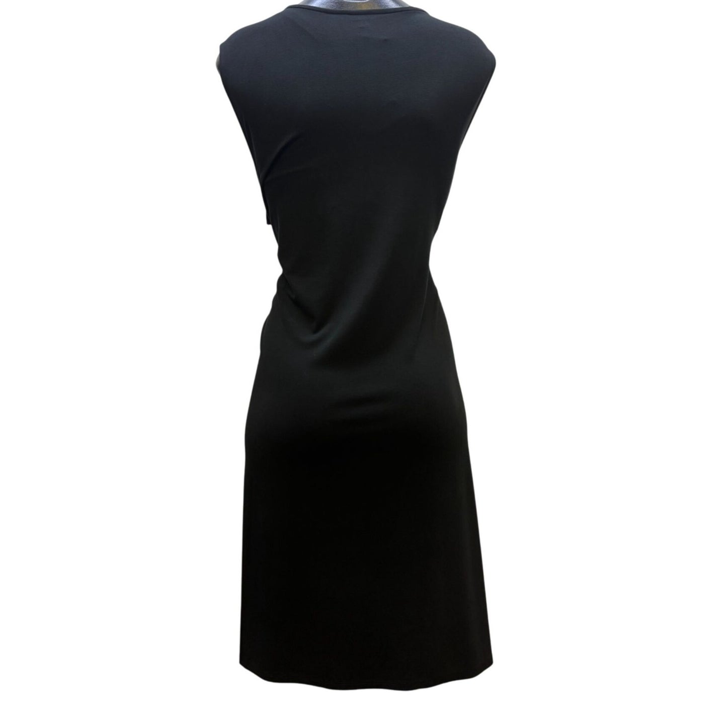 J.Jill Wearever Collection Black Sleeveless Tie-Front Dress XL Petite