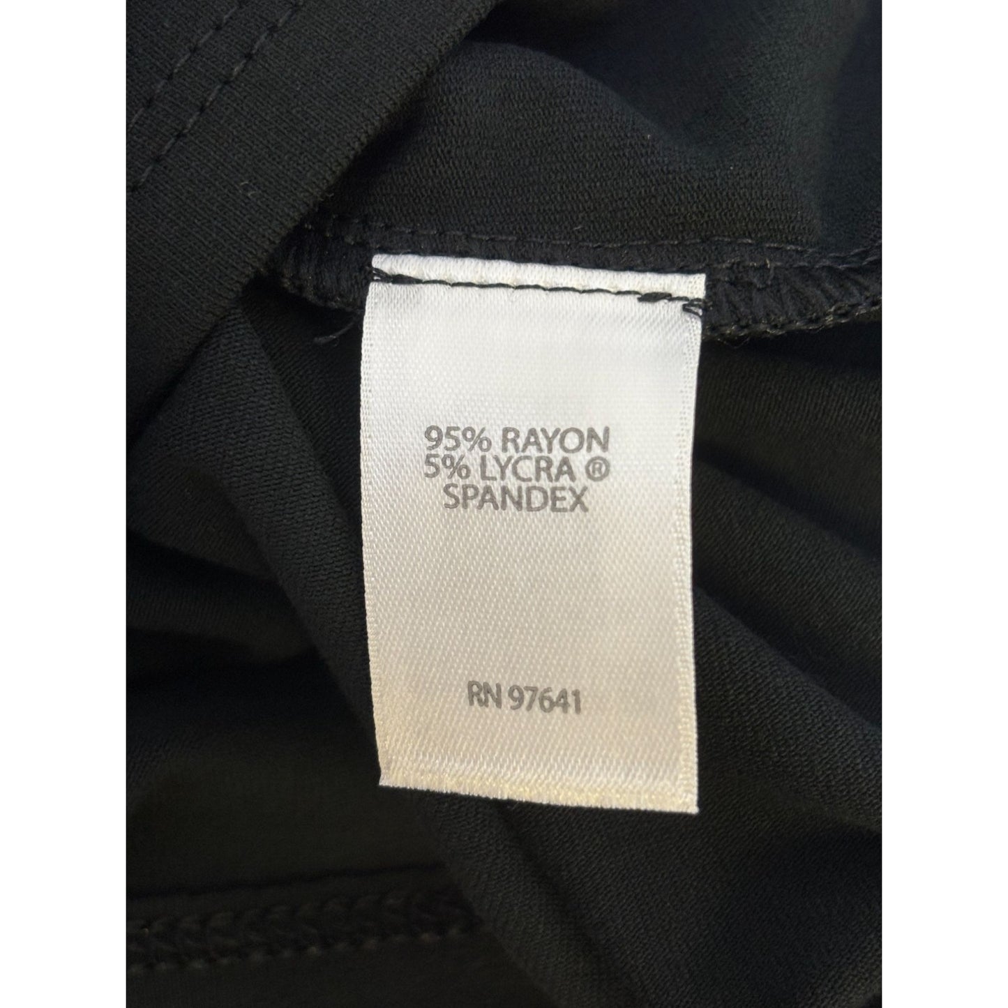 J.Jill Wearever Collection Black Sleeveless Tie-Front Dress XL Petite