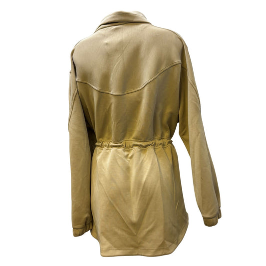 Lululemon Tan Full-Zip Jacket With Adjustable Waist Size 12