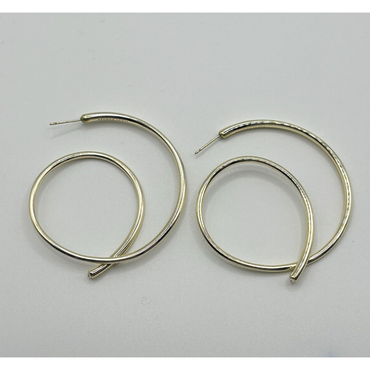 Kendra Scott Gold-Tone Moop Hoop Earrings