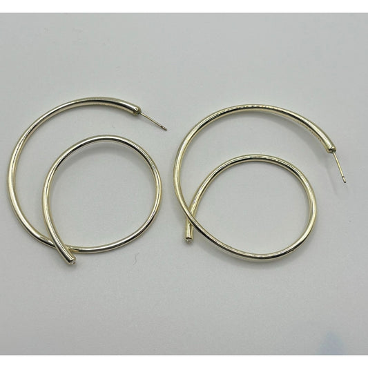 Kendra Scott Gold-Tone Moop Hoop Earrings