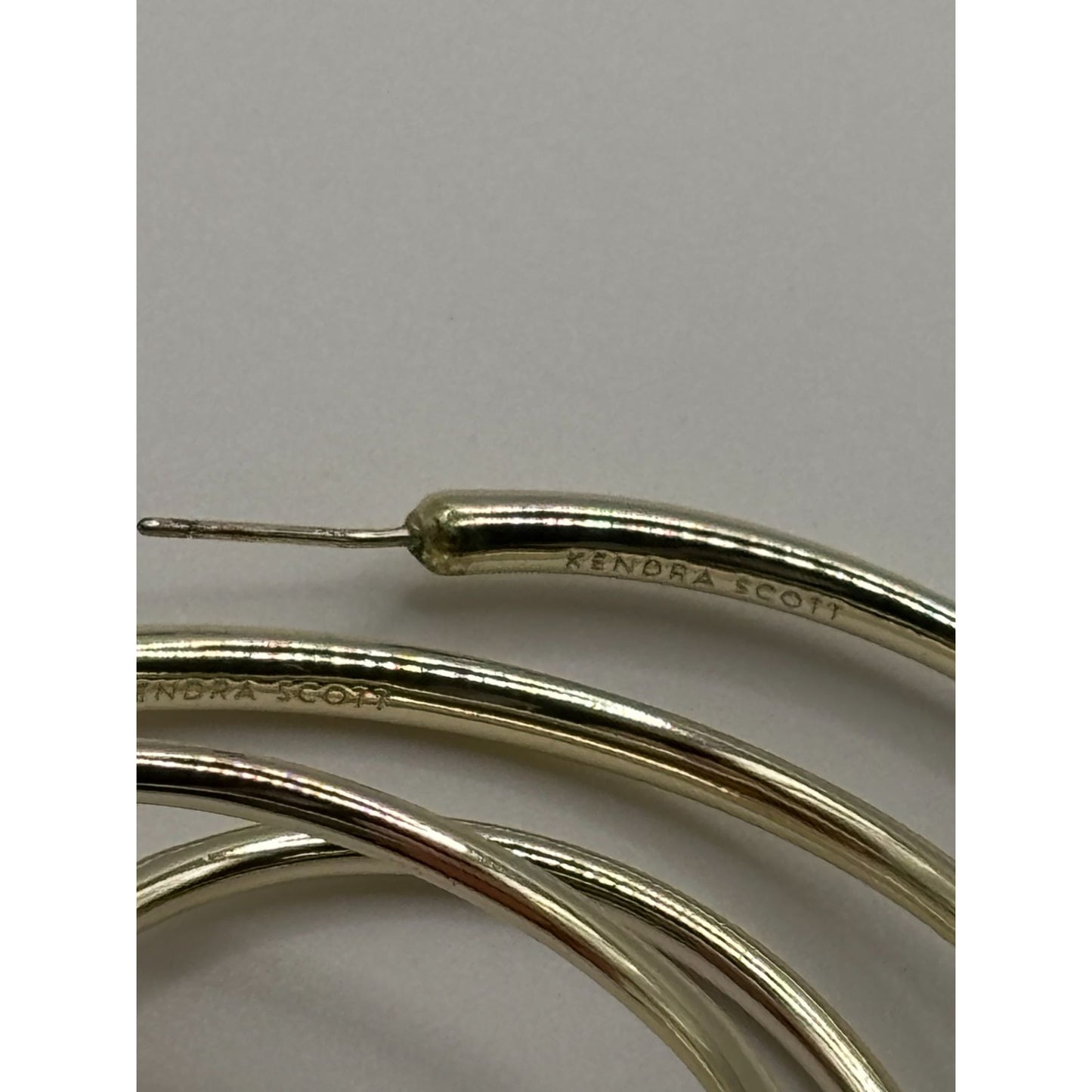 Kendra Scott Gold-Tone Moop Hoop Earrings