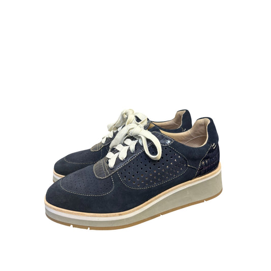 Donald J Pliner Navy Sneakers Size 7.5