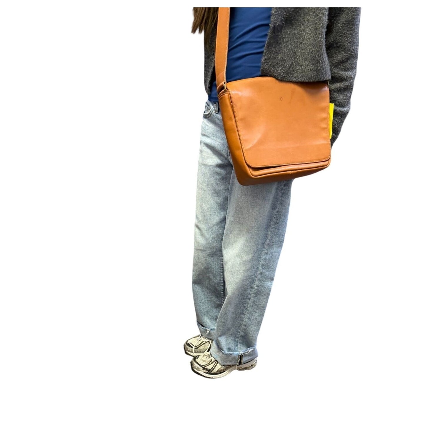 Coach Vintage Tan Leather Crossbody Bag