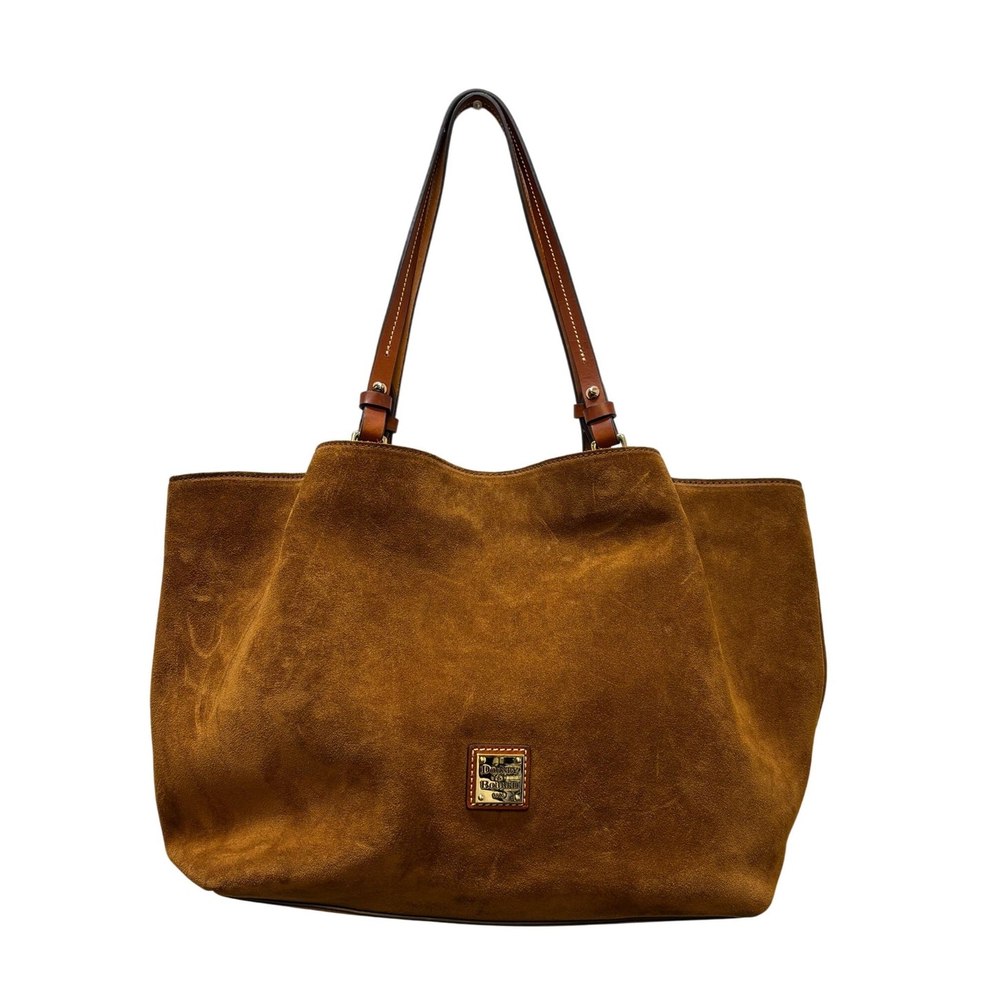 Dooney & Bourke Suede Leather Shoulder Tote Bag