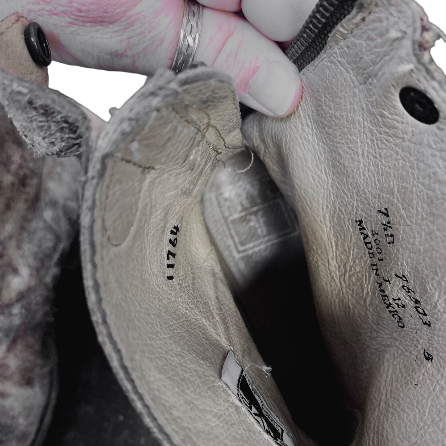 Frye Brown Distressed Ankle Booties Size 7.5