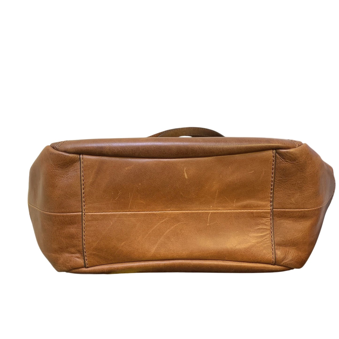 Frye Melissa Style Cognac Leather Shoulder Bag