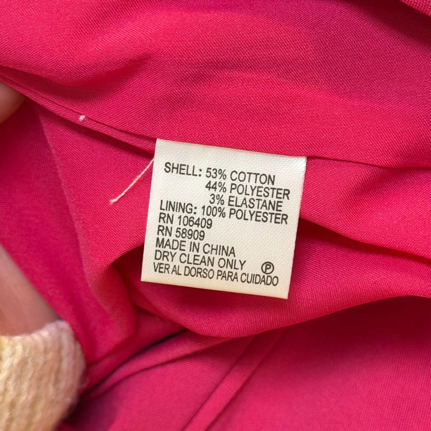 NWT Antonio Melani Carmine Pink Knit Sheath Dress Short Sleeve Size 6