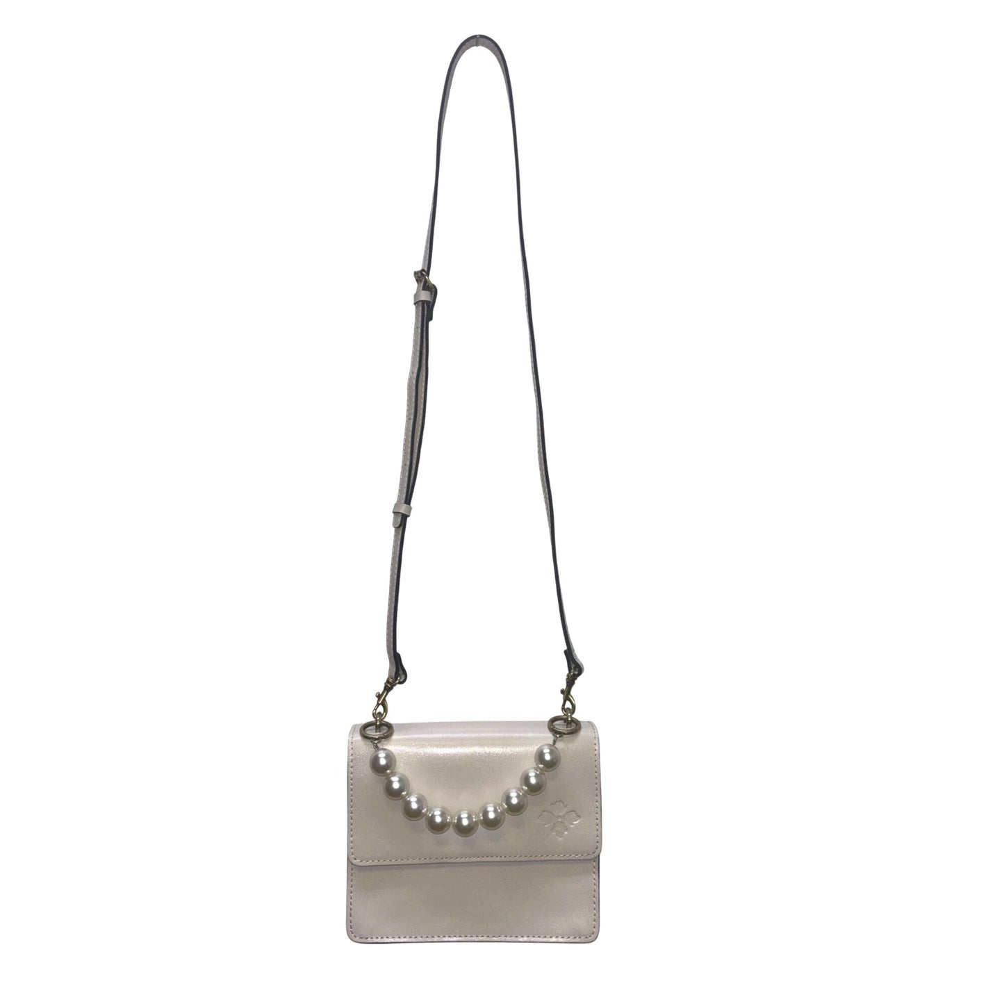 Mini Crossbody Bag With Pearl Strap Accent By Patricia Nash