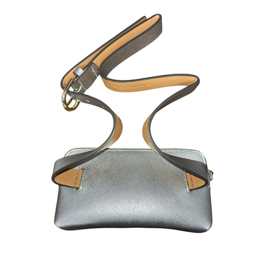 NWT Kate Spade New York Metallic Silver Belt Bag w/Adjustable Strap