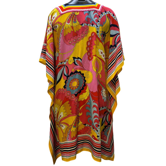 Trina Turk Silk Printed Tunic Multi-Color OS