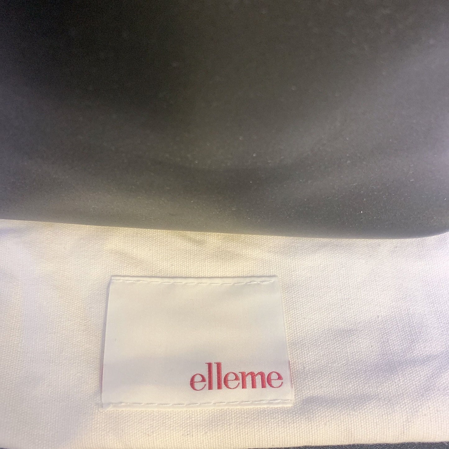 Elleme Paris Black Vosages Leather Handbag