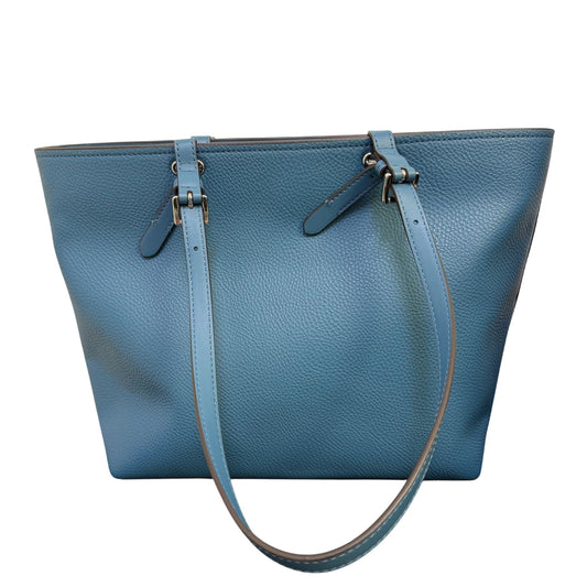 Michael Kors Teal Pebbled Leather Medium Tote Bag