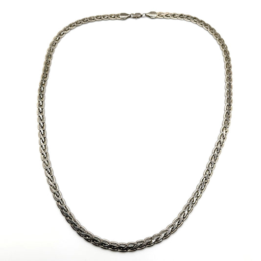 925 Sterling Silver Byzantine Chain Necklace
